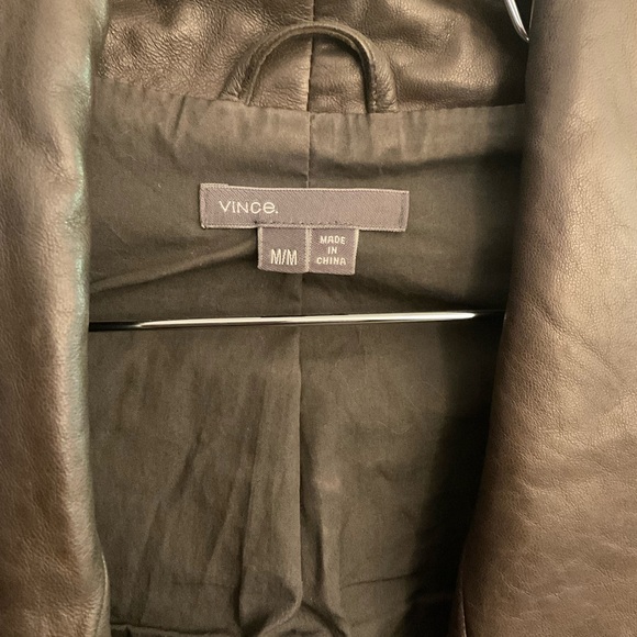 Vince leather jacket - Picture 2 of 6